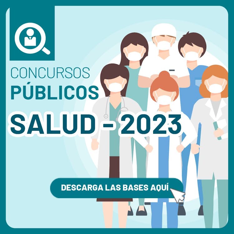 Concursos públicos de salud 2023